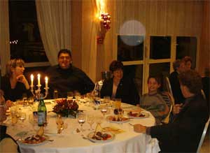 Une table de bons vivants
